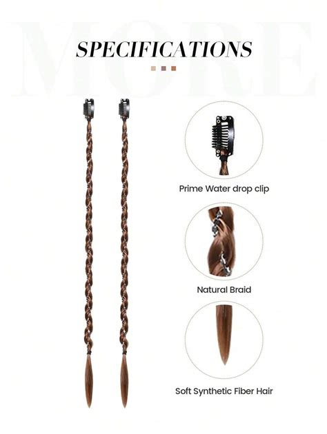 Image result for Clip In Braid Extensions