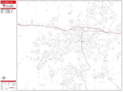 Columbia Mo Zip Code Map