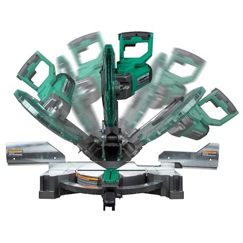 Metabo HPT 12-in 15-Amp Dual Bevel Compound Corded Miter Saw C12FDHBM ...