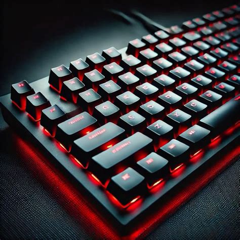 Image result for Red LED Keyboard