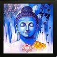 SAF Buddha Painting Exclusive Framed Wall Art Painting (Wood, 30 cm x 3 ...