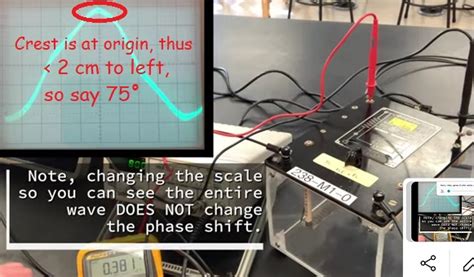 Image 2: Thenext step in the video, measuring V rL with leads at TP2 ...