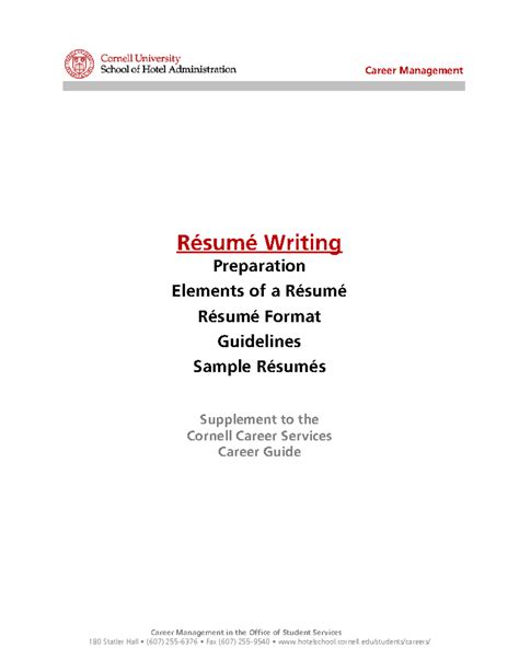 Resume guide plus templates 1726223313 - Career Management in the ...