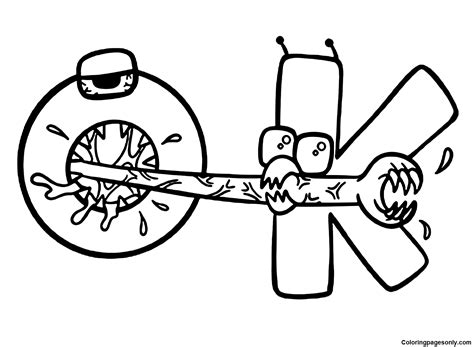 57 Alphabet Lore Coloring Pages - ColoringPagesOnly.com
