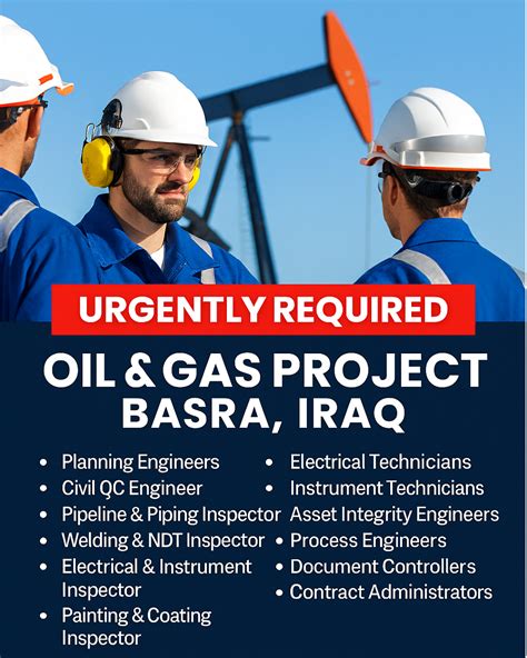 Urgent-Oil-Gas-Jobs-Basra-Engineers-Inspectors-Technicians - GULF TODAY ...