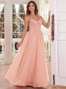 Sparkly Long Ball Gown With 3D Flower Hand Beading Elaborate Lace Prom ...