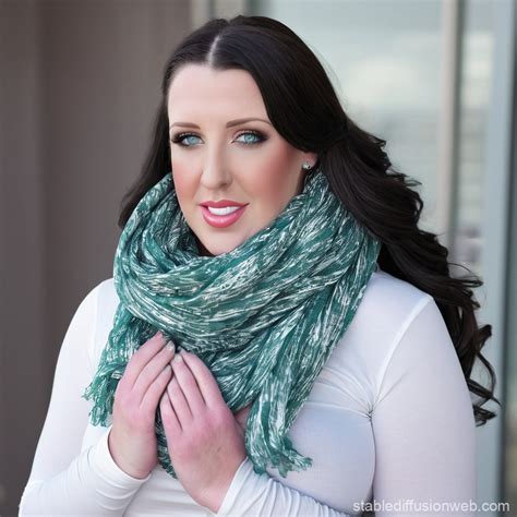 Angela White in French Mansion Living Room | Stable Diffusion Online