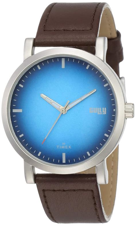 Gully by Timex Street Analog Blue Dial Men's Watch-TWEG15436 : Amazon ...
