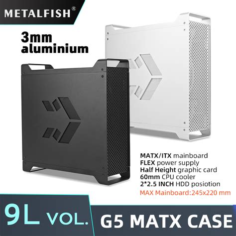 FLEX METALFISH G5 Slim All-aluminum PC Gamer Case with India | Ubuy