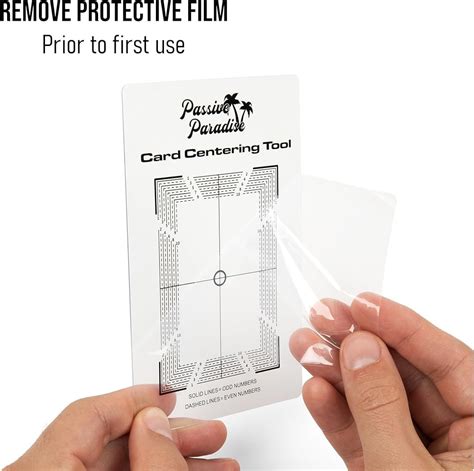 PassiveParadise Passive Paradise Card Grading Centering Tool - India | Ubuy