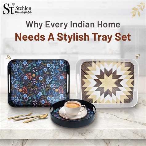 Why Every Indian Home Needs a Stylish Tray Set – Stehlen