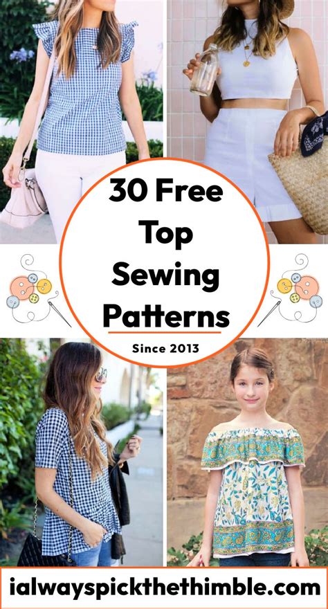 Image result for Sewing Top Patterns