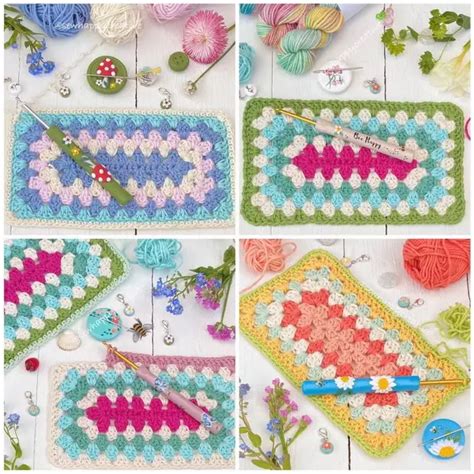 Image result for Rectangle Square Crochet Pattern