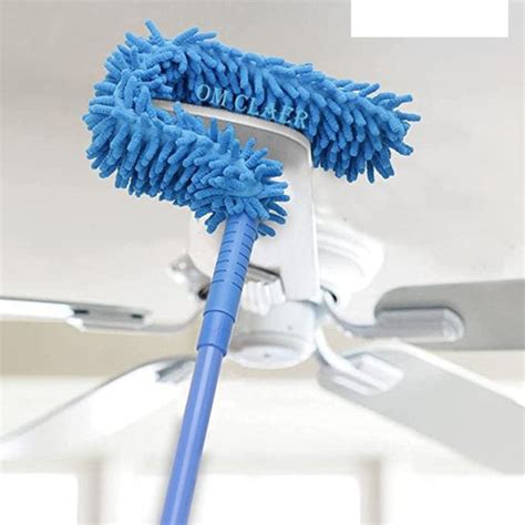Fan Duster - Flexible Microfiber Cleaning Duster with Extendable Rod ...