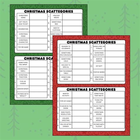 Printable Christmas Money Envelope Template