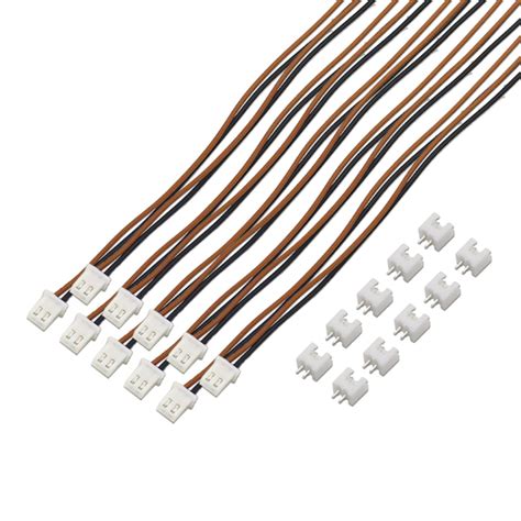 2 Pin Relimate JST Connector 2mm Pitch Male & Female 10 pcs