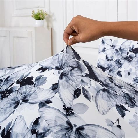 DivineTrendz Exclusive - Ivory Wings Elastic Chair & Table Cover ...