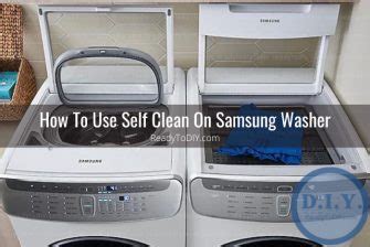 Image result for Samsung Washing Machine Self-Clean Mode
