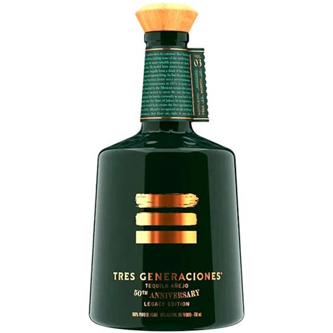 Tres Generaciones 50th Anniversary Anejo Tequila 750ml