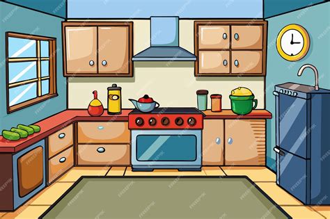 Kitchen Cartoon 的图像结果