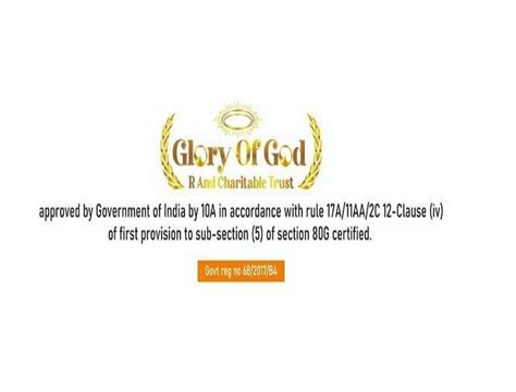 Glory of God R and C Trust - NGO - Kolathur | Vkno - We Know