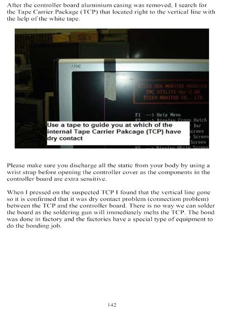 Monitor Repair Tutorial 的图像结果