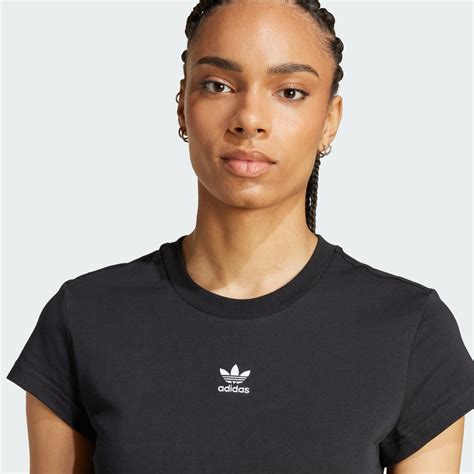 adidas Essentials Slim Tee - Black | adidas India