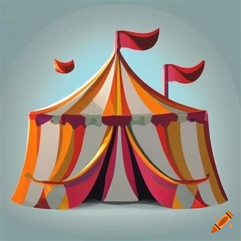 Cartoon Circus Tents