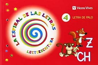 Buy Espiral Letras. Lectoescritura 4 Letra Palo Book Online at Low ...