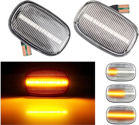 Hacreyatu Dynamic Led Side Marker Turn Signal Light Sequential India | Ubuy