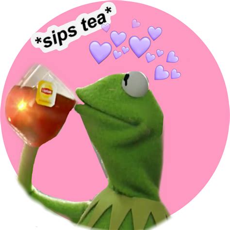 Download Kermit Sipping Tea Meme | Wallpapers.com