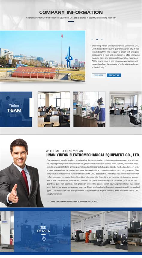 Company Overview - Jinan Yinfan Electromechanical Equipment Co., Ltd.