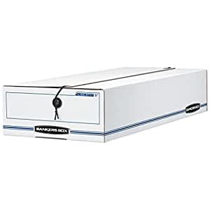 Bankers Box LIBERTY Check and Form Boxes, Standard Set-Up, String and ...