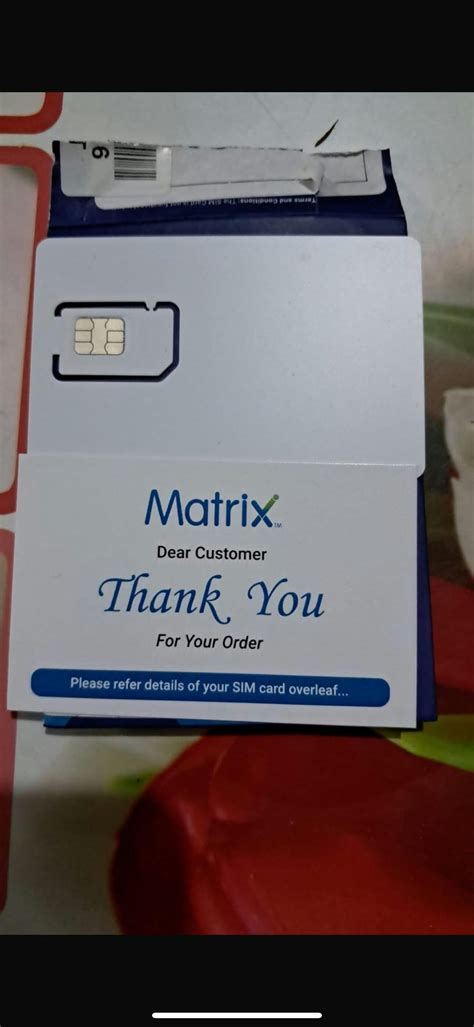 Image result for Matrix Sim Card