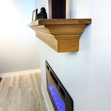 Custom Mantels Floating Fireplace Mantels Fireplace Floating Shelves ...
