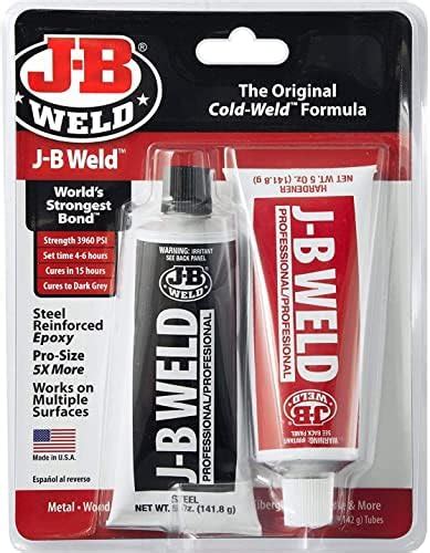 J-B Weld 8281 Professional Size Steel Reinforced Epoxy Twin Pack - 10 ...