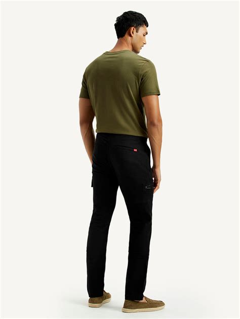 Men's 511 Black Slim Fit Mid Rise Cargo Trousers – Levis India Store