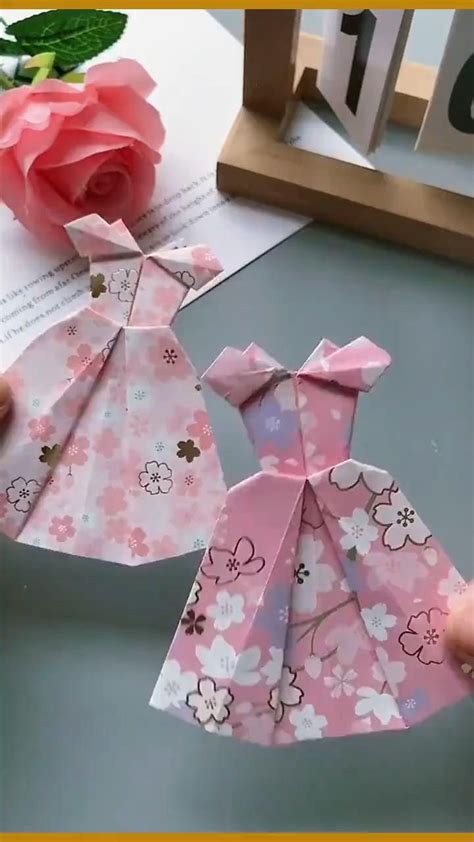 Image result for Origami Dress Tutorial