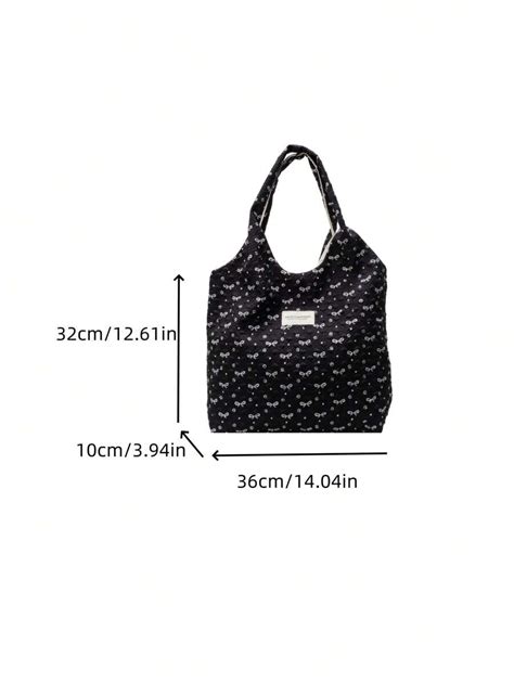 Bolso de lona con lazo de gran capacidad para mujer 2025 Nuevo, bolso ...