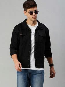 Black Denim Jacket - Buy Black Denim Jacket online at Best Prices in ...