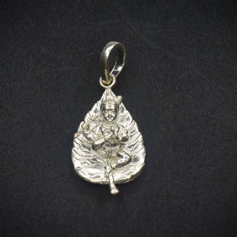 Pure Silver Bal Gopal Krishna Locket - Divine Protection Pendant | Asp ...