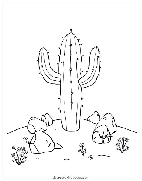 Cactus Coloring Pages - 21 Free Printable Coloring Pages