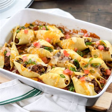 Taco Stuffed Shells