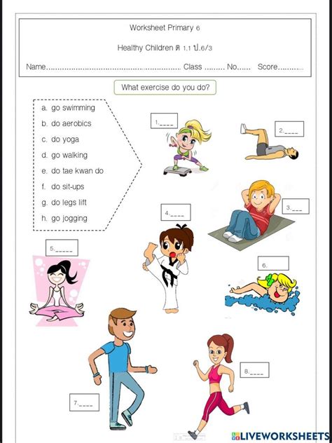 Exercise Worksheet 的图像结果