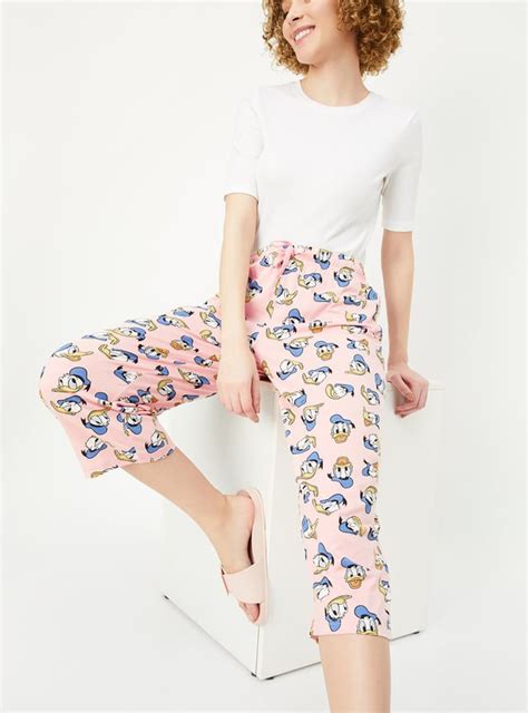 Buy Women Donald Duck Printed Capris Online at just Rs. 449.0 ...