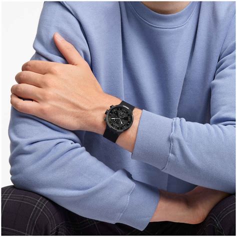 SB02B400 - CHECKPOINT BLACK - Swatch® Japan