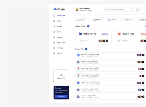 Storage Manager HTML Template 的图像结果