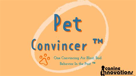 Pet Convincer Product Line - Canine Innovations, Inc