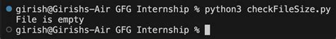 Check for Empty File in Python 的图像结果