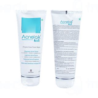 Acnelak 4 In 1 Pimple Care Face Wash: Uses, Side Effects, Price ...